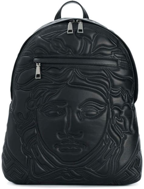 versace limited edition backpack real or fake